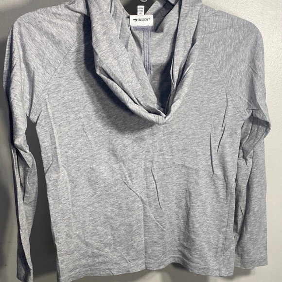 Lacoste Kids Gray Hoodie - Picture 3 of 3
